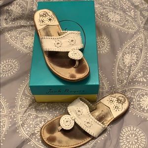 Good Condition While Jack Rogers Sandals